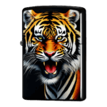 虎のデザインジッポーライターZIPPO