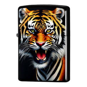 虎のデザインジッポーライターZIPPO