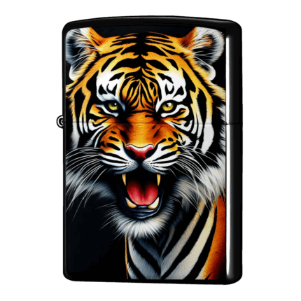 虎のデザインジッポーライターZIPPO