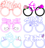 オリジナルデザイン眼鏡ラフスケッチ