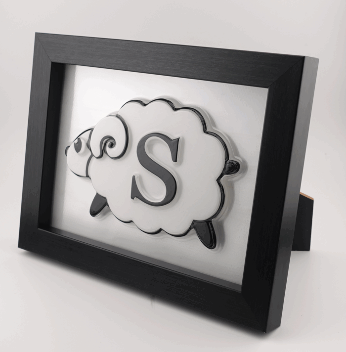 でこぼこアート（３D立体フォトフレーム）製作　