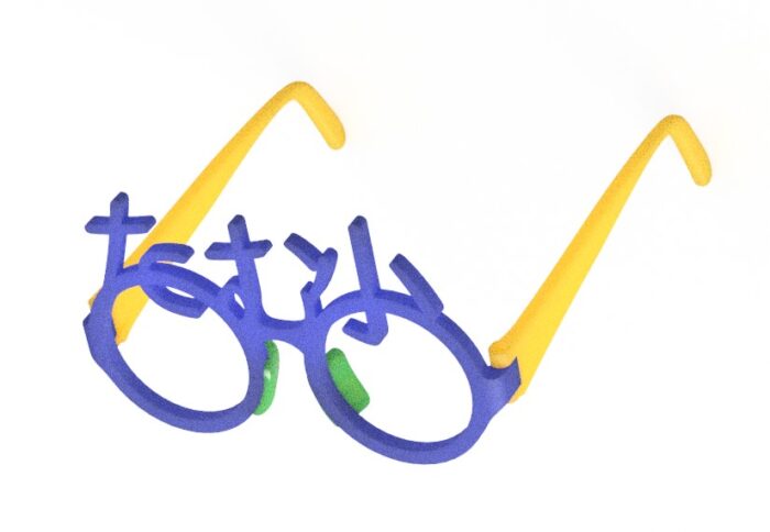 デザイナーと相談しながら作れる、オリジナル伊達めがね　たむ小