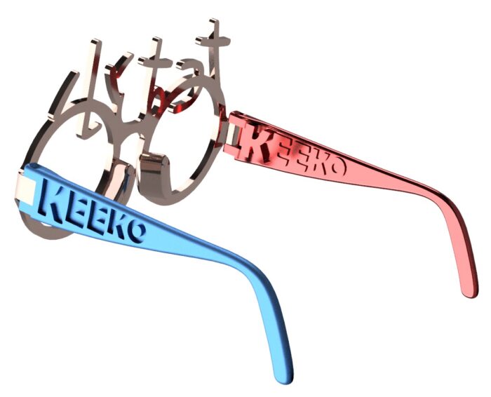 デザイナーと相談しながら作れる、オリジナル伊達めがね　たむ小