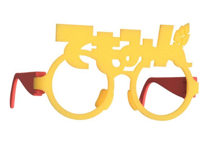 デザイナーと相談しながら作れる、オリジナル伊達めがね　てもみん