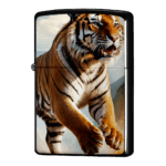 飛び上がり駆け上がる虎のオリジナルジッポーライターZIPPO