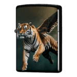 羽が生えて空飛ぶ虎のジッポーライターZIPPO