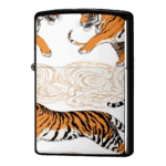 虎たちの昼下がりイラストジッポーライターZIPPO