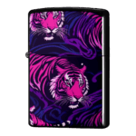生き残りをかけた戦い虎のイラストジッポーライターZIPPO