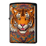 曼荼羅模様の虎ジッポーライターZIPPO
