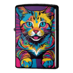 ご飯をねだる猫にゃんこジッポーライターZIPPO