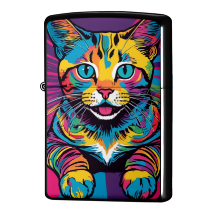ご飯をねだる猫にゃんこジッポーライターZIPPO
