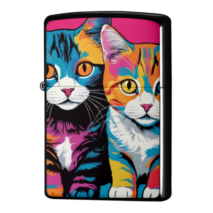 欲しがるかわいいにゃんこ猫のジッポーライターZIPPO