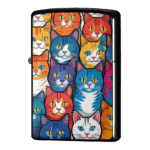 にゃんこ柄がかわいすぎる猫のジッポーライターZIPPO