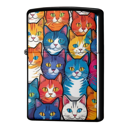 にゃんこ柄がかわいすぎる猫のジッポーライターZIPPO