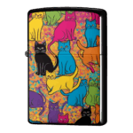 猫たちの楽園イラストジッポーライターZIPPO