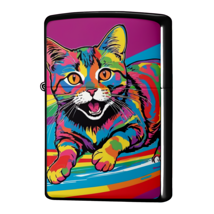 かまってほしいにゃんこ猫ジッポーライターZIPPO