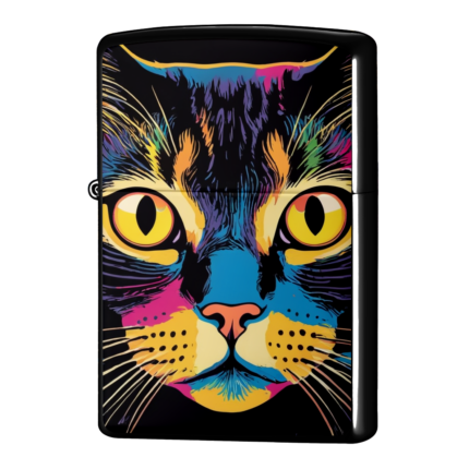 まじめなにゃんこのジッポーライターZIPPO