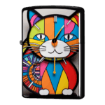 猫型置時計デザインジッポーライターZIPPO
