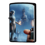 エルフの炎ジッポーライターZIPPO