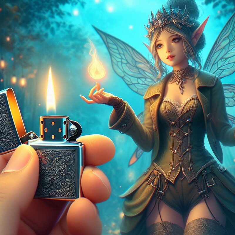 エルフの魔法とZIPPO