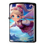 エルフはあなたの街へアニメジッポーライターZIPPO