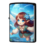 エルフの魔法は空を飛ぶアニメジッポーライターZIPPO