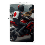 日の丸を背負ったツーリングライダージッポーライターZIPPO