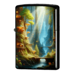 エルフの森に光が差し込んだジッポーライターZIPPO