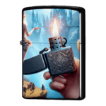 ジッポで世界を救うエルフのジッポーライターZIPPO