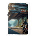 田舎のツーリングですごい旅館を見つけたライダージッポーライターZIPPO