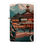 飛騨高山寒かったツーリングライダージッポーライターZIPPO