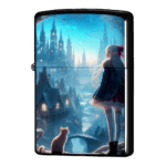 にゃんことエルフの物語からジッポーライターZIPPO