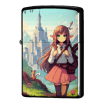 わくわくのエルフ・ピクセルアートジッポーライターZIPPO