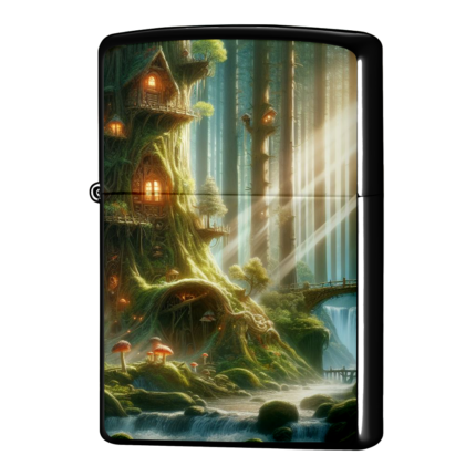 森のエルフは木に住まうのが一般的ジッポーライターZIPPO