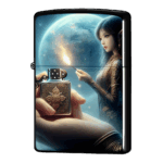 火の扱いエルフのジッポーライターZIPPO