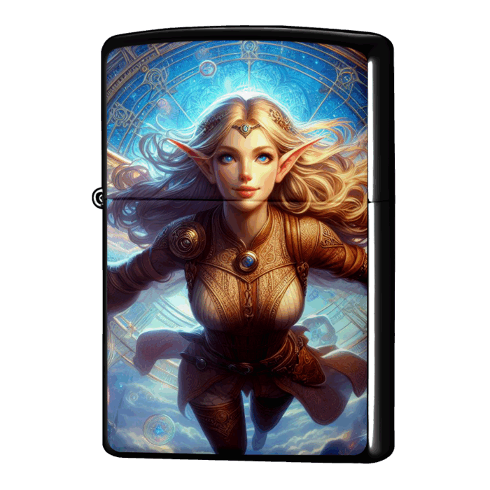 エルフの空中魔法陣ジッポーライターZIPPO