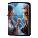 エルフの相棒にゃんことの出会いジッポーライターZIPPO