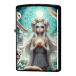 ふくろうとエルフのジッポーライターZIPPO