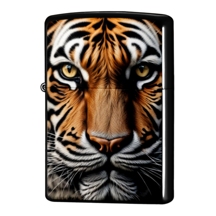 虎のドアップがすさまじいジッポーライターZIPPO