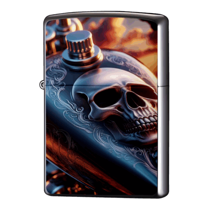 アメリカンスカルライダージッポーライターZIPPO