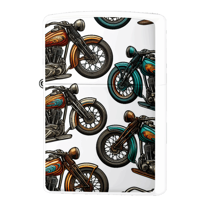 昭和初期メグロをイメージしたレトロバイクジッポーライターZIPPO