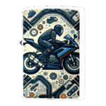 未来から来たロボットライダー柄ジッポーライターZIPPO