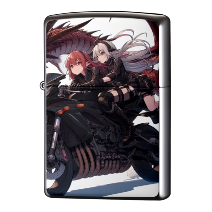 ドラゴンライダーシスターバイクジッポーライターZIPPO