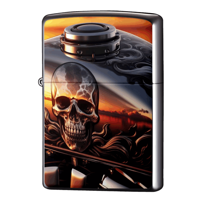 アメリカンスカルライダータンクジッポーライターZIPPO