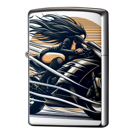 伝説のスピードクイーンバイクジッポーライターZIPPO