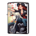 投げキッスハッピーふりまくお姉様ジッポーライターZIPPO