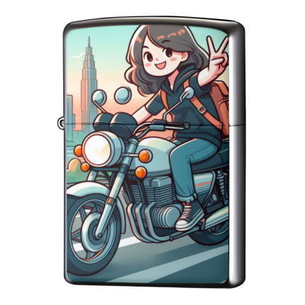 マレーシアでツーリングピースジッポーライターZIPPO