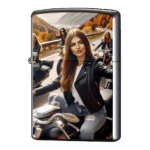 なんだかんだ仲良しライダー女子ジッポーライターZIPPO