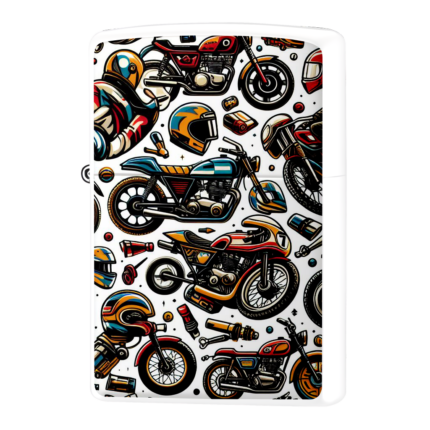 クレイジーバイク柄ジッポーライターZIPPO