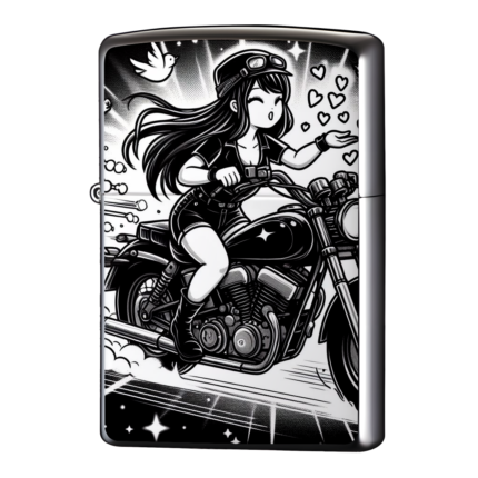 どうぞどうぞ投げキッスでかわいいジッポーライターZIPPO